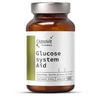 Натуральная добавка OstroVit Pharma Glucose System Aid, 90 капсул